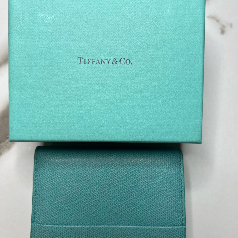 Tiffany & Co card flap holder